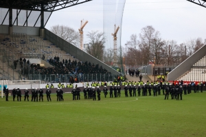 MSV Duisburg Fans Polizeieinsatz