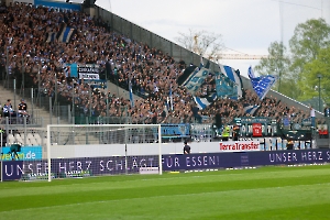 MSV Duisburg Fans in Essen  07.04.2024