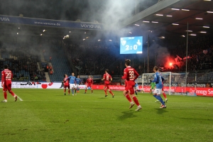 Derby Duisburg in Bochum Spielzenen 29-01-2019