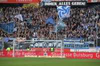 MSV Duisburg Fan-Support gegen den FCN 2015