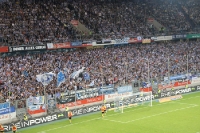 MSV Fans beim Spiel gegen Dortmund 2013