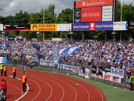 MSV Ultras zünden Pyrotechnik in Köln