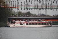 Schiffsanreise der MSV-Fans nach Oberhausen