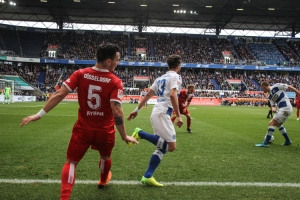 Spielszene MSV Duisburg Fortuna Düsseldorf