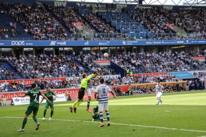 Spielszenen Duisburg gegen Bochum 11-08-2018