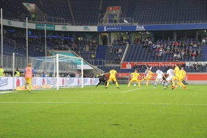 Spielszenen Duisburg gegen Braunschweig 13-10-2017