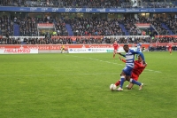 Spielszenen MSV Duisburg Fortuna Düsseldorf April 2016