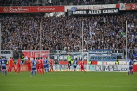 Spielszenen MSV Duisburg gegen VfL Bochum 2015