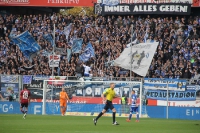 Spielszenen MSV gegen Nürnberg 2015