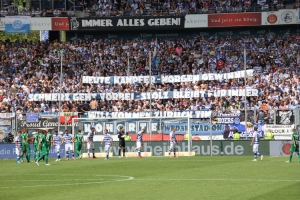 Support Duisburg Fans gegen Bochum