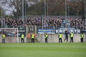 Support MSV Duisburg Fans in Düsseldorf Niederrheinpokal Paul Janes Stadion
