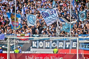 Support MSV Fans gegen Bochum August 2017
