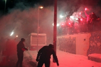 Pyroshow von Partizan Minsk in Babelsberg