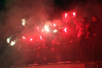 Pyroshow von Partizan Minsk in Babelsberg