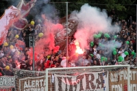 Bengalos & Rauch: Freundschaftsspiel SV Babelsberg 03 vs. FC St. Pauli
