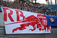Anhang der Roten Bullen beim Leipziger Derby