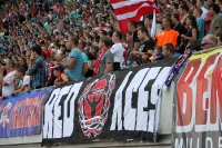 Anhang der Roten Bullen beim Leipziger Derby