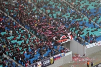 Fans von RB Leipzig in der Red Bull Arena
