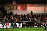 Sitzplatztribüne im Stadion An der Alten Försterei, 2002