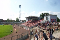 Kurt-Wabbel-Stadion des Halleschen FC vor dem Umbau