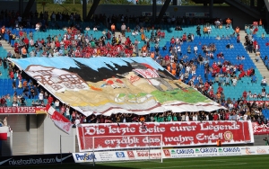 Hallescher FC beim FC Sachsen Leipzig