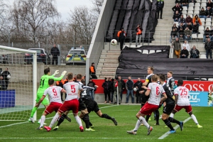 RWE gegen RWO Spielszenen 16-02-2019