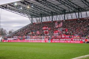 RWE Fans gegen RWO Spielszenen 16-02-2019