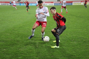 Ayo Adetula Rot-Weiss Essen gegen Lippstadt 28-02-2020