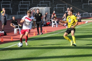 Sandro Plechaty BVB U23 gegen RWE Spielszenen 20-09-2020