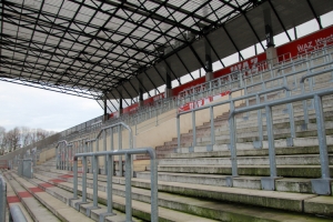 Westtribüne Stadion Essen Dezember 2020
