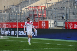Simon Engelmann Rot-Weiss Essen vs. Bonner SC Spielfotos 23-01-2021