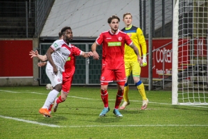 Daniel Heber Fortuna Düsseldorf 2 - RWE Spielszenen 26-02-2021