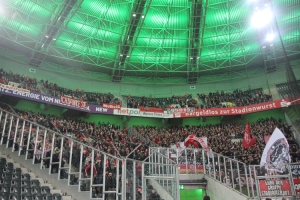 RWE Fans im Borussia Park 2021 