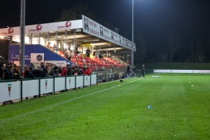 Waldstadion FC Wegberg Beeck vs. Rot-Weiss Essen Spielfotos 19-11-2021
