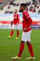 Isaiah Young Rot-Weiss Essen vs. Wuppertaler SV Spielfotos 23-01-2022