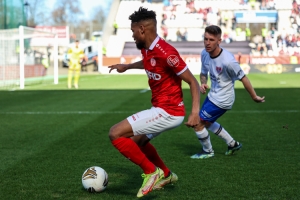 Isiah Young Rot-Weiss Essen vs. KFC Uerdingen Spielfotos 19-03-2022