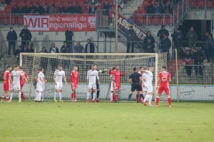 Rot Weiss Ahlen vs. Rot-Weiss Essen Spielfotos 23-03-2022
