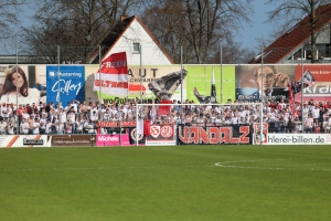 RWE Fans, Ultras in Wiedenbrück 26-03-2022