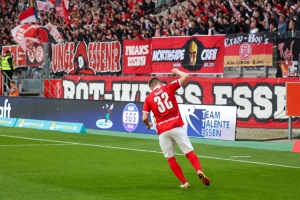 Thomas Eisfeld Rot-Weiss Essen vs. FC Wegberg-Beeck Spielfotos 29.04.2022