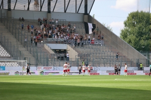 Rot-Weiss Essen vs. SV Elversberg Spielfotos 23.07.2022