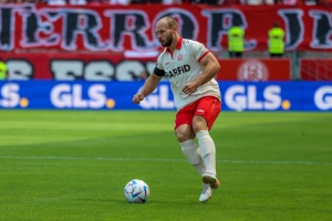 Felix Herzenbruch Rot-Weiss Essen vs. SV Elversberg Spielfotos 23.07.2022