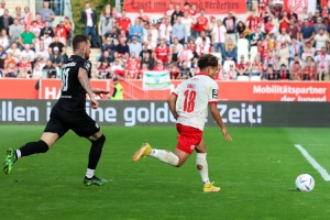 Lawrence Ennali, Jan Löhmannsröben Rot-Weiss Essen vs. FSV Zwickau 29.10.2022