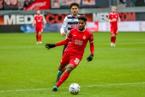 Isiah Young SC Verl vs. Rot-Weiss Essen 21.01.2023