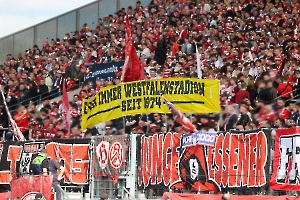 Für immer Westfalenstadion Banner RWE Ultras