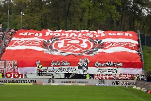 Rot-Weiss Essen Fans Choreo in Meppen
