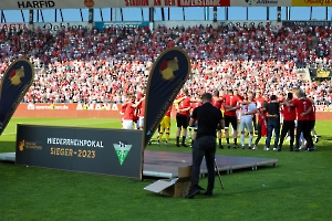 Rot-Weiss Essen bejubelt Pokalsieg 2023