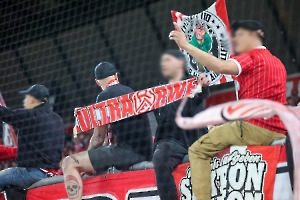 Rot-Weiss Essen Fans ubel über Sieg gegen Münster 27.08.2023