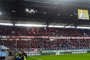 Rot-Weiss Essen Fans 3. Liga MSV Duisburg - Rot-Weiss Essen Spielfotos 26.09.2023