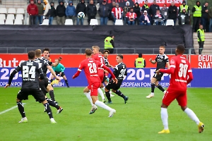 Rot-Weiss Essen vs. Arminia Bielefeld Spielfotos 04.11.2023