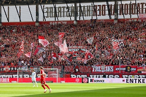Rot-Weiss Essen Fans Stimmung gegen FC Ingolstadt 28.04.2024